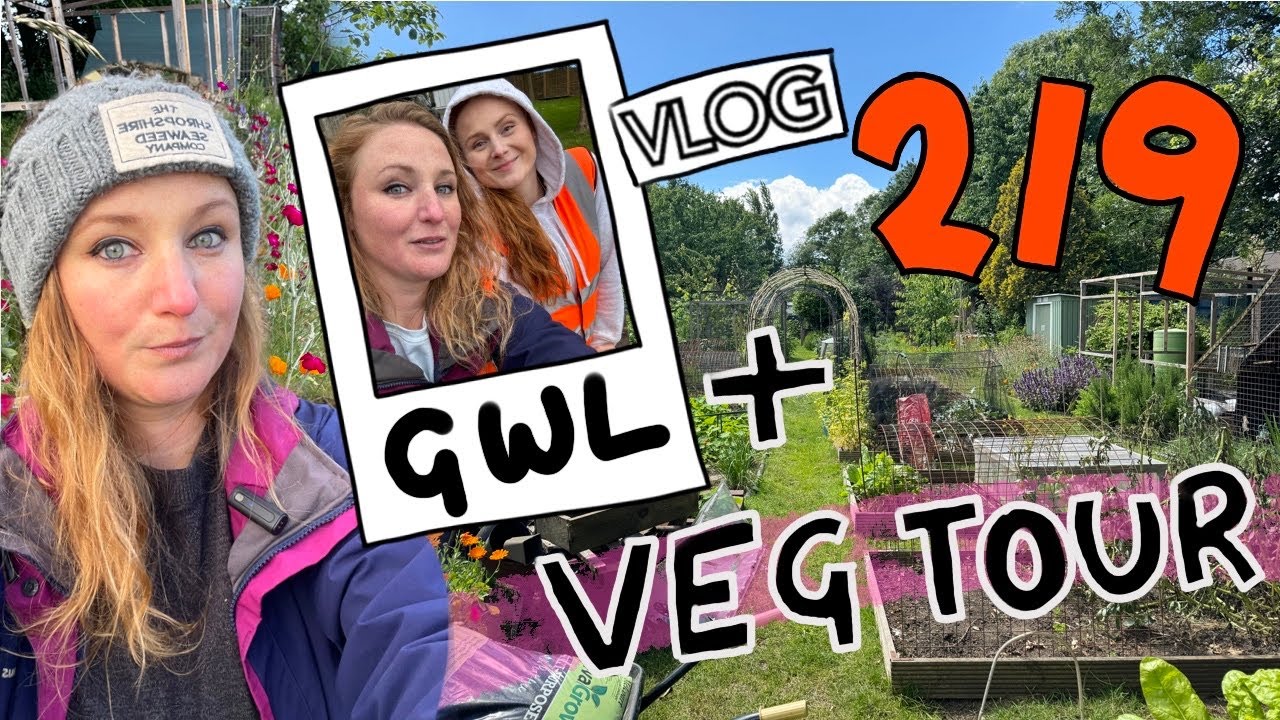 Gardeners World Live GARDEN BUILD + June Allotment VEG Plot Tour. Ep 219 || Plot 37
