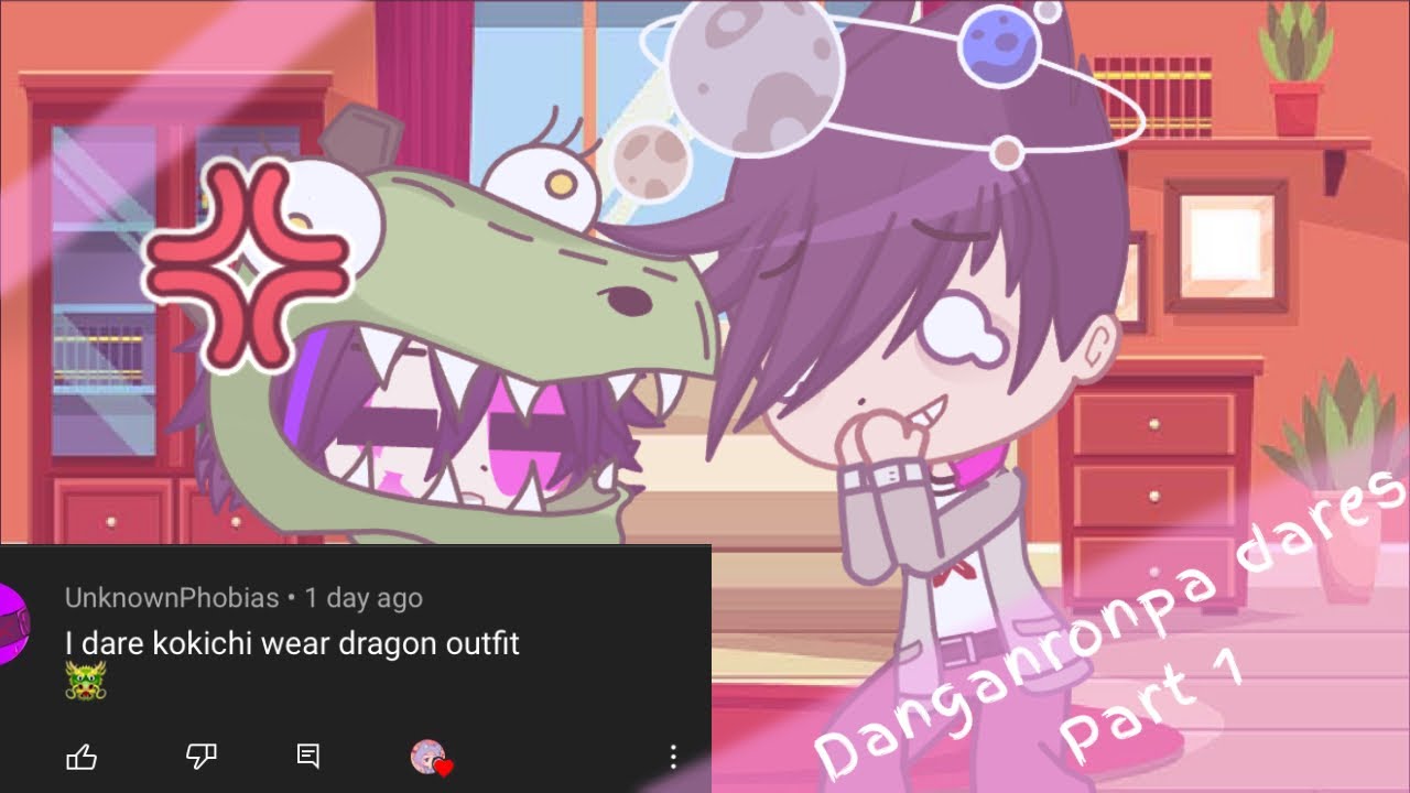 Danganronpa dares part 1||Gacha Club||read desc to know my AU