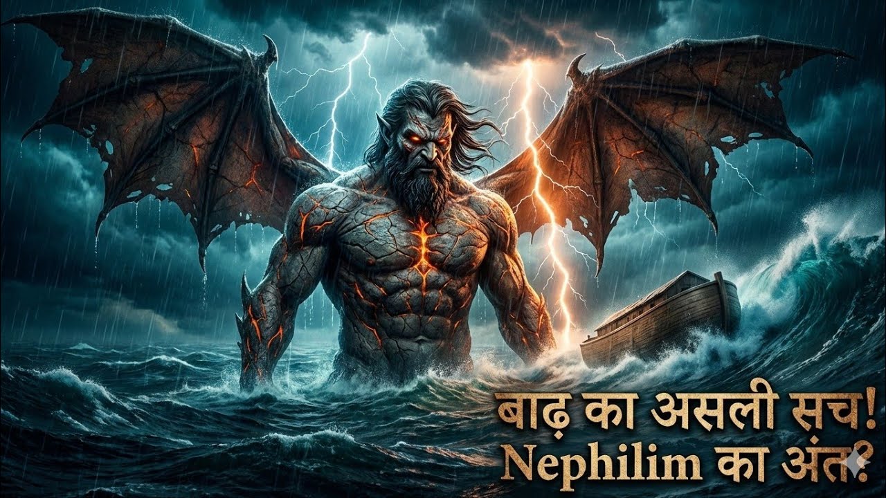 महान बाढ़ और Nephilim का रहस्य | बाइबल का अनकहा सच Bible Story Hindi 