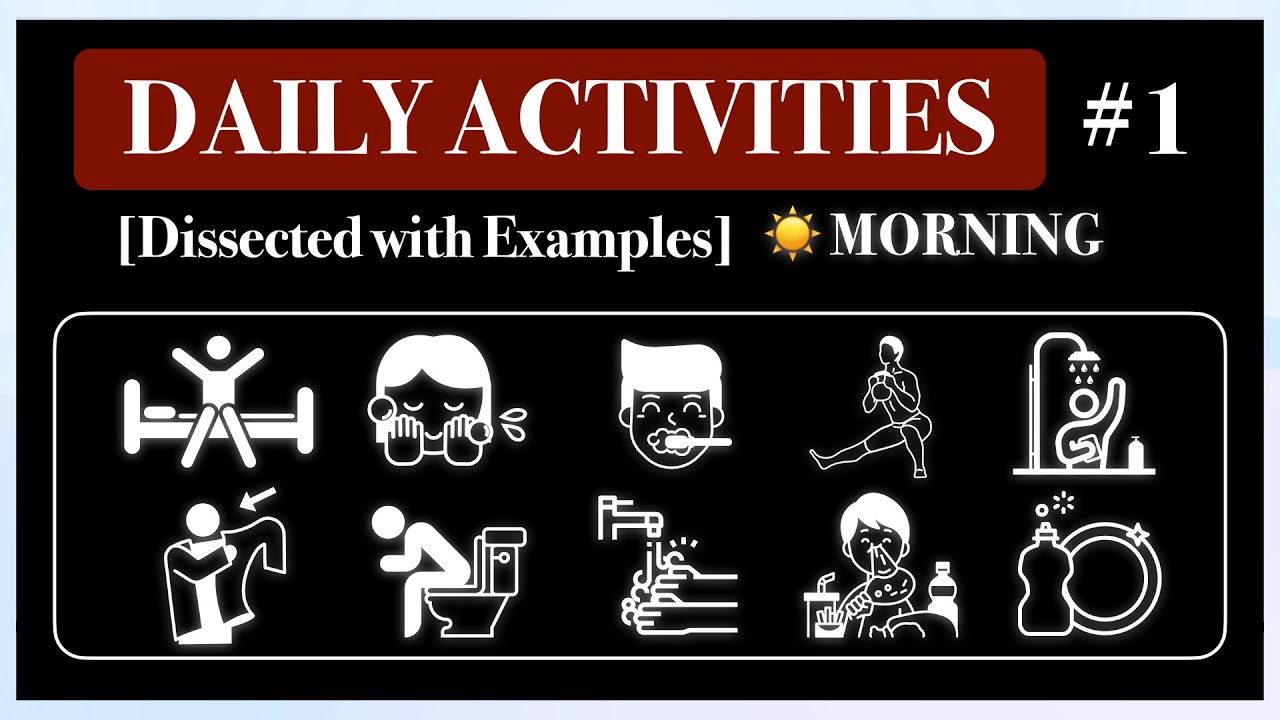 💎 [Ep. 1]10 Essential Daily Activities (Morning): Learn by Example✨[HSK 1]
