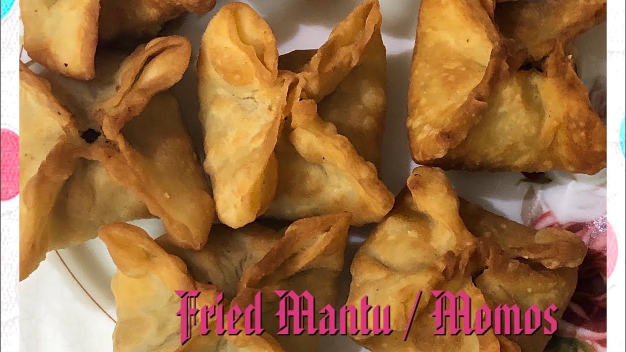 Fried Mutton Mantu | Fried Mutton Momos | Mantu | Momos .. Fried Momos / Mantu ...Crispy Softy Tasty