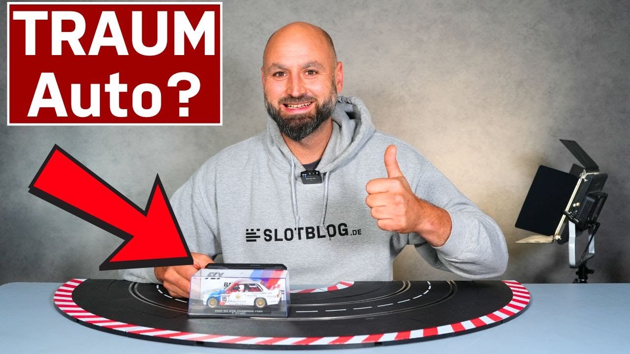 SLOTCAR Vorstellung Fly BMW M3 E30 DTM 1989