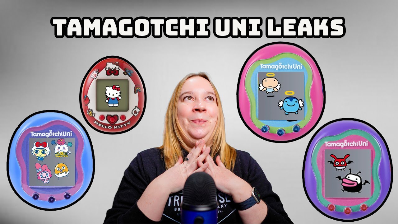 LEAKED:  Tamagotchi Uni Sanrio Characters, Uni Monster, and Uni Angel!