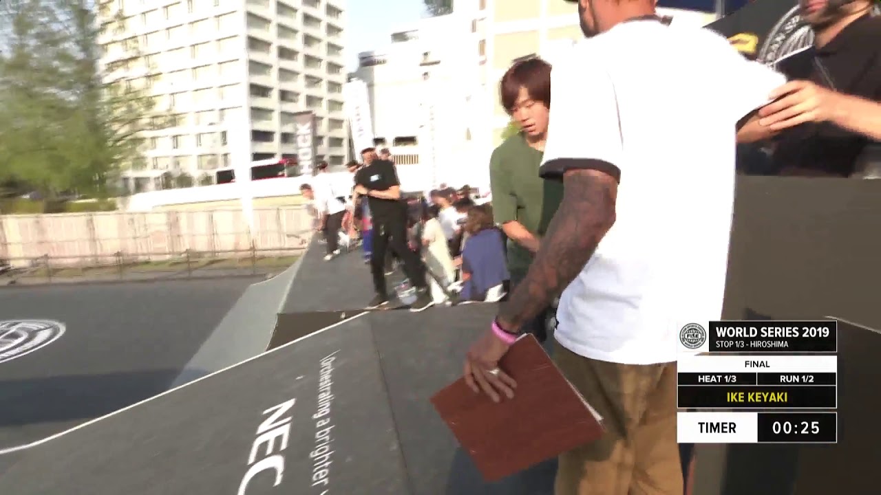 Ike Keyaki | 2nd place - Skateboard Street Final | FISE Hiroshima 2019