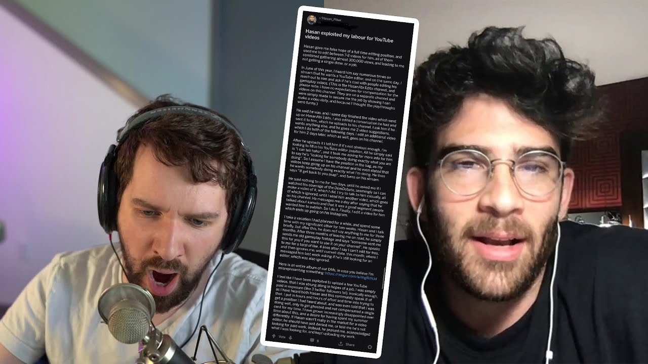 DESTINY FULL REACTION TO HASANABI EXPLOITING HIS EDITOR AND HASAN'S RESPONSE