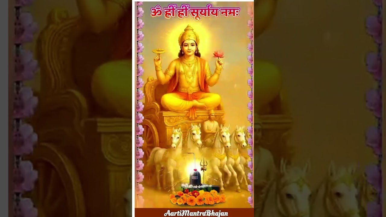 जय सूर्यदेव आदित्य प्रभु | त्रिलोक प्रकाशक नाथ स्तुति | Surya Dev Stuti