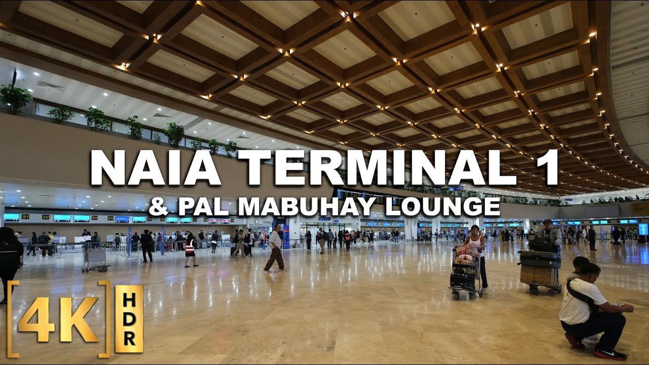 NAIA Terminal 1 and the Exclusive PAL Mabuhay Lounge | 2025 New Updates Walking Tour | Philippines