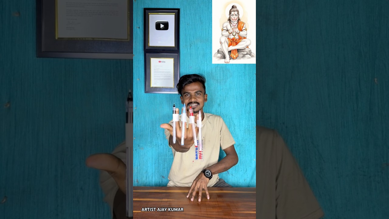 🙏🏻Jai Shree Ram &hellip;🚩😍\\ #jaishreeram #ramji #ram #hanuman #hanumanji #trending #shorts #short #art