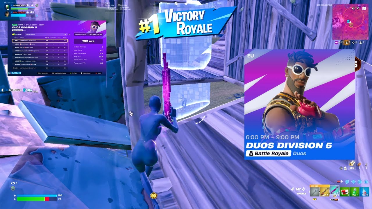 Лучшие моменты Duo FNCS Division 5 🏆 (МЫ ПРОШЛИ КВАЛИФИКАЦИЮ?) + ЛУЧШИЕ НАСТРОЙКИ КОНТРОЛЛЕРА ДЛЯ...