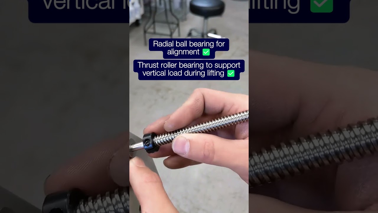 Bearing Design for Radial and Thrust Loads in Low-Speed Applications