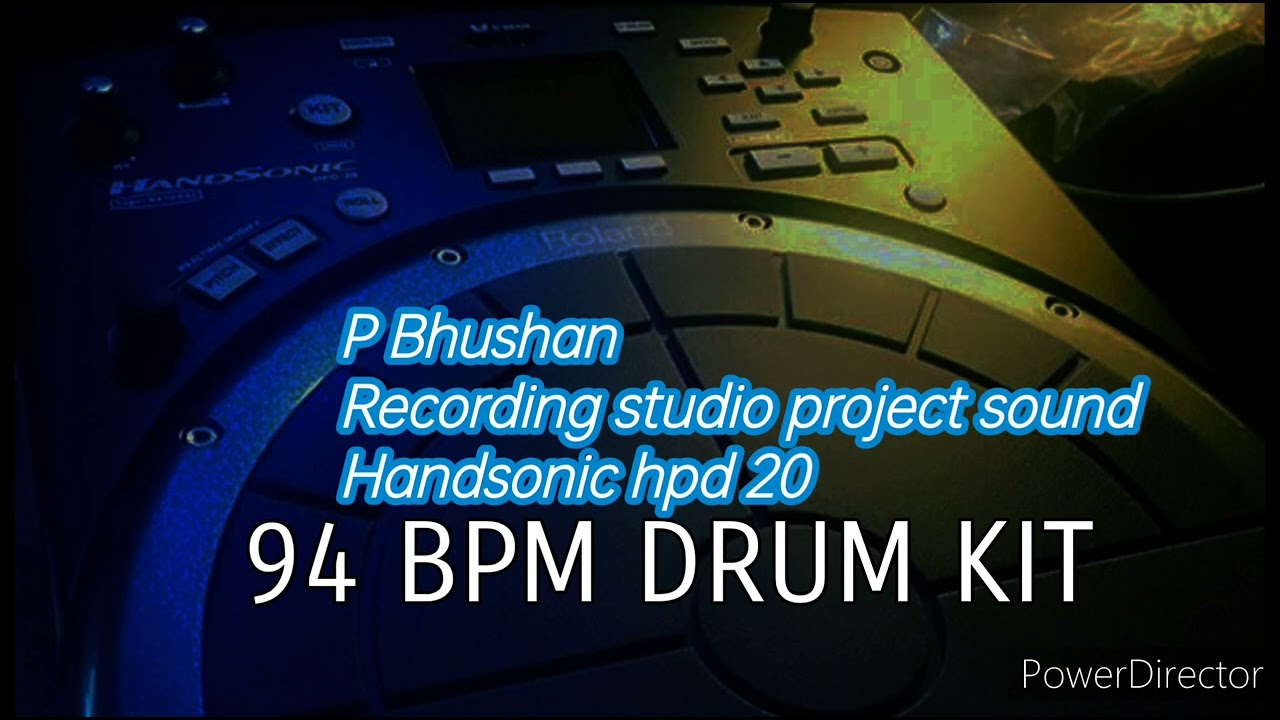 Real Drum sound || studio project || #realdrum #handsonichpd20 #rolanddrums #roland