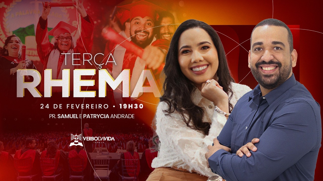 TERÇA RHEMA | PR. SAMUEL E PATRYCIA ANDRADE | 24.02.2026 | VERBO SALVADOR