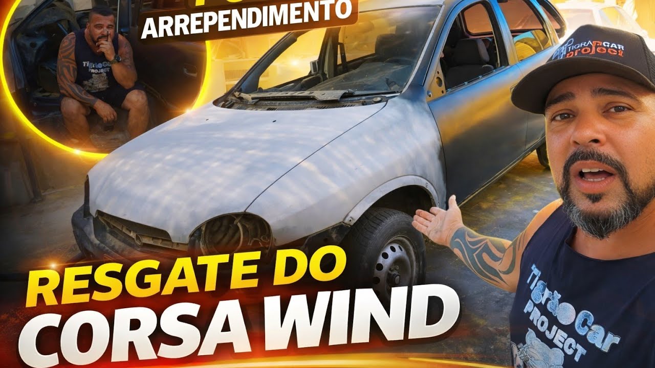 Itaipuaçu Maricá: resgate do Corsa Wind 99 arrependimento 