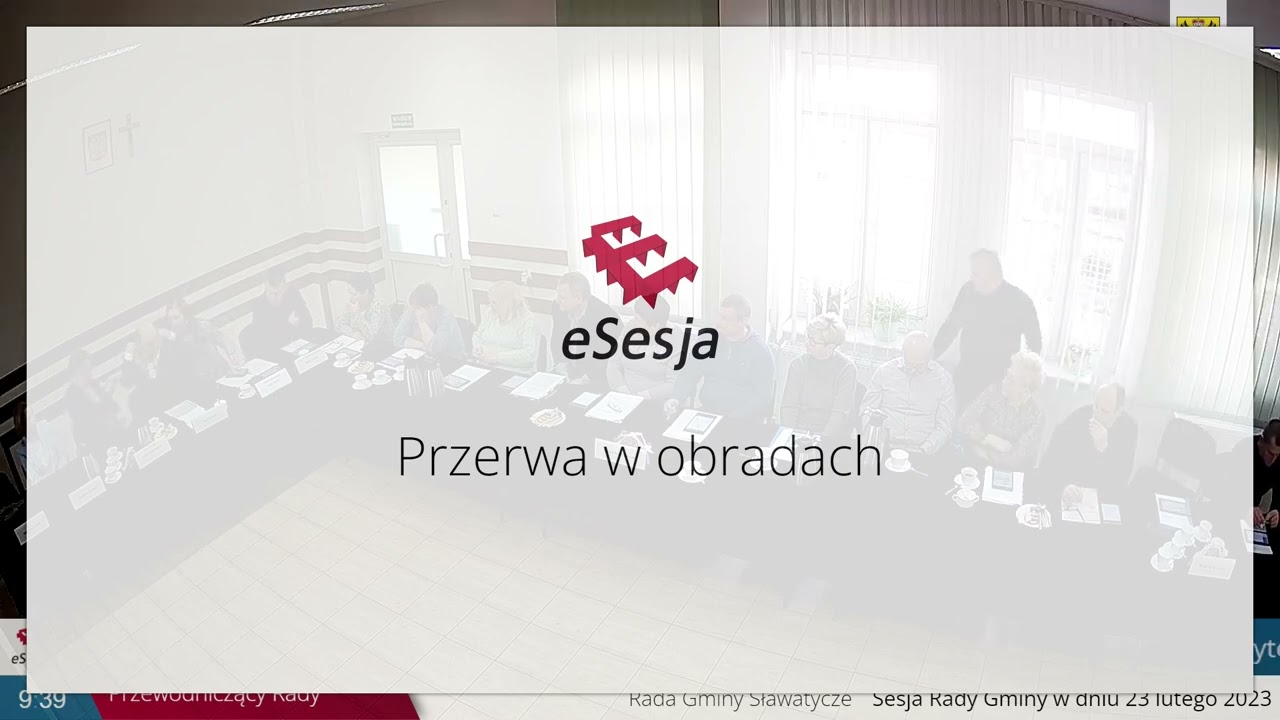 XXXVIII sesja Rady Gminy Sławatycze 23 lutego 2023