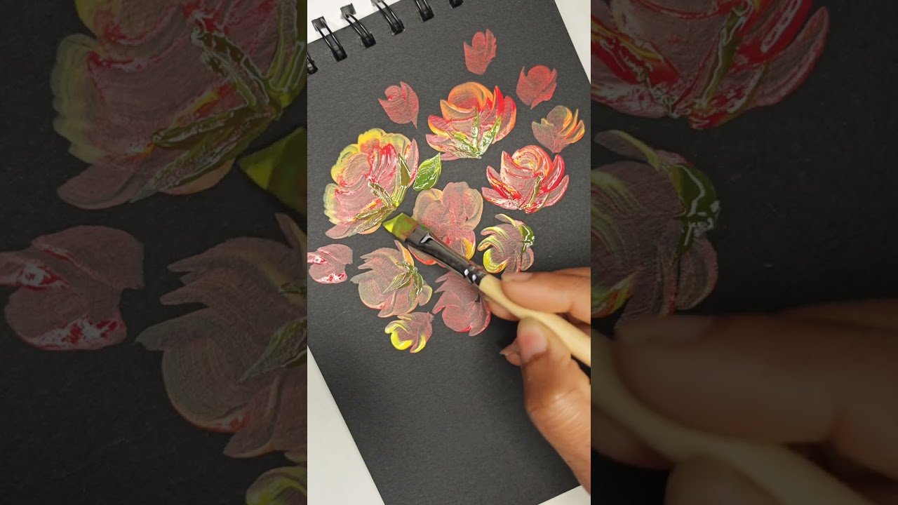 Flower painting