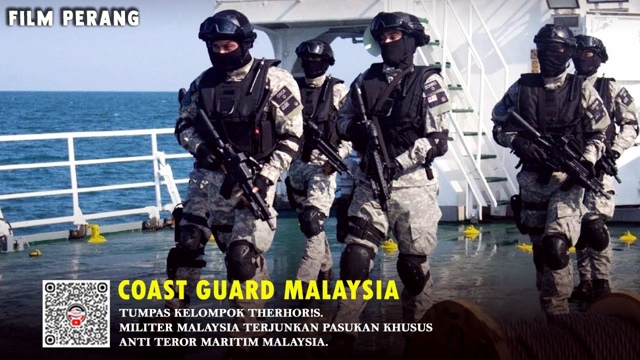 OPERASI MARITIM COAST GUARD MALAYSIA TUMPAS KEJAHATAN DI PERAIRAN LAUT | FILM PERANG MALAYSIA