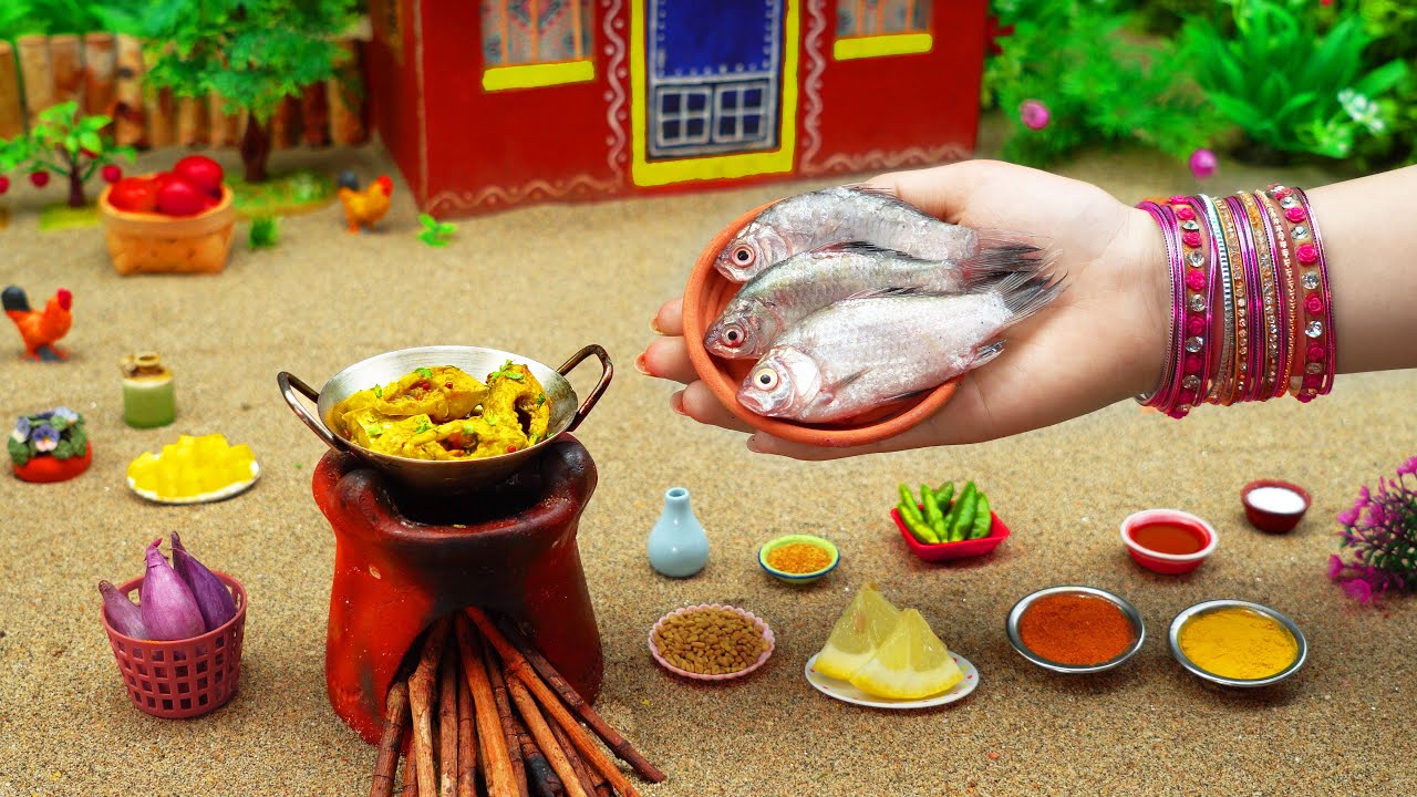 Miniature Fish Cutlet Recipe 🐟 How To Make Delicious Fish Fry Recipe 😍 India Way To Cook Tiny Fish