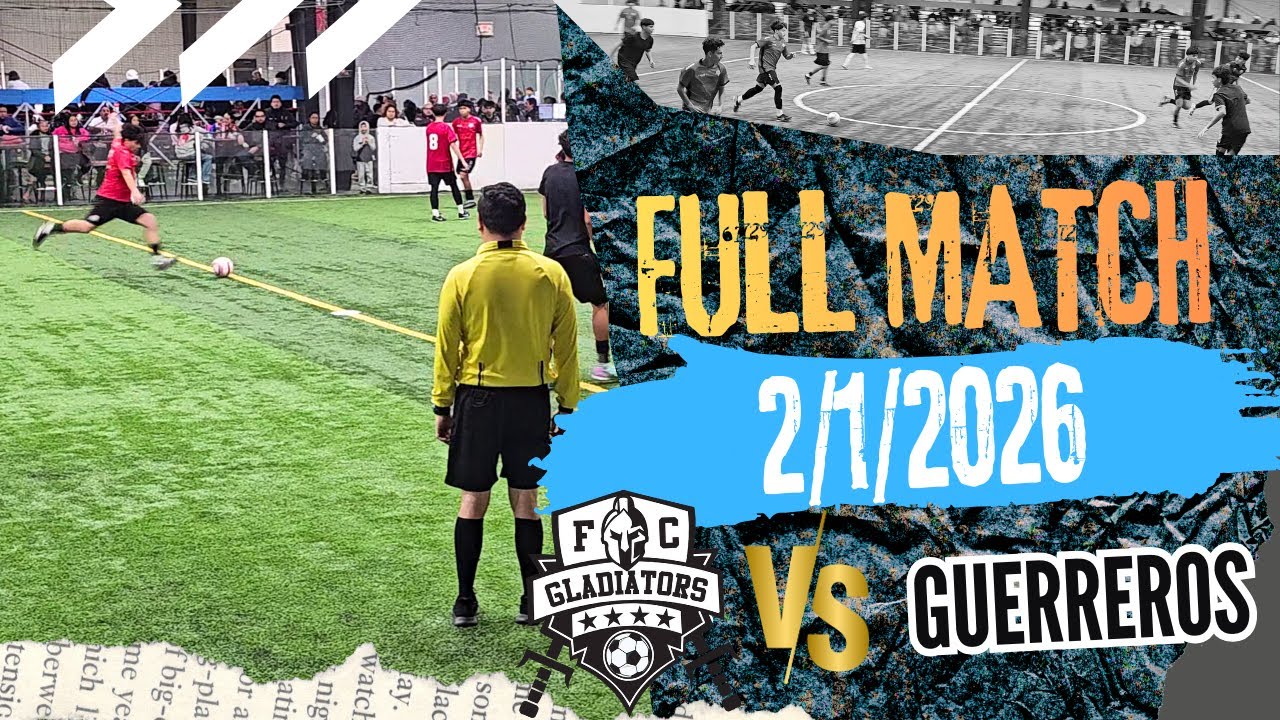 #gladiators vs  #Guerreros YISL  - 2010's Grand Sports Arena - Feb 1, 2026 #soccer #fulbol #6v6
