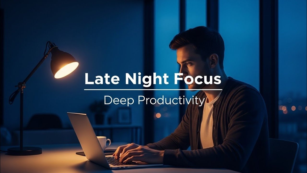 Late Night Focus Music for Deep Productivity | AURALITH