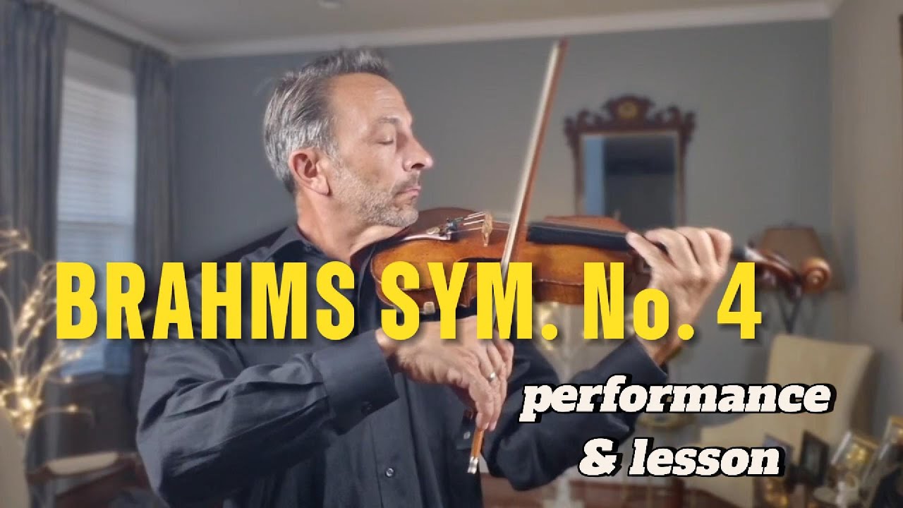 Brahms Sym. No. 4 - Movement 1 Intro