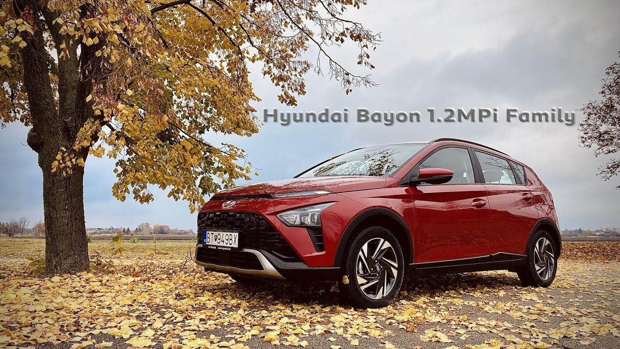 Hyundai Bayon 1.2 MPi Family - showcase, POV and acceleration