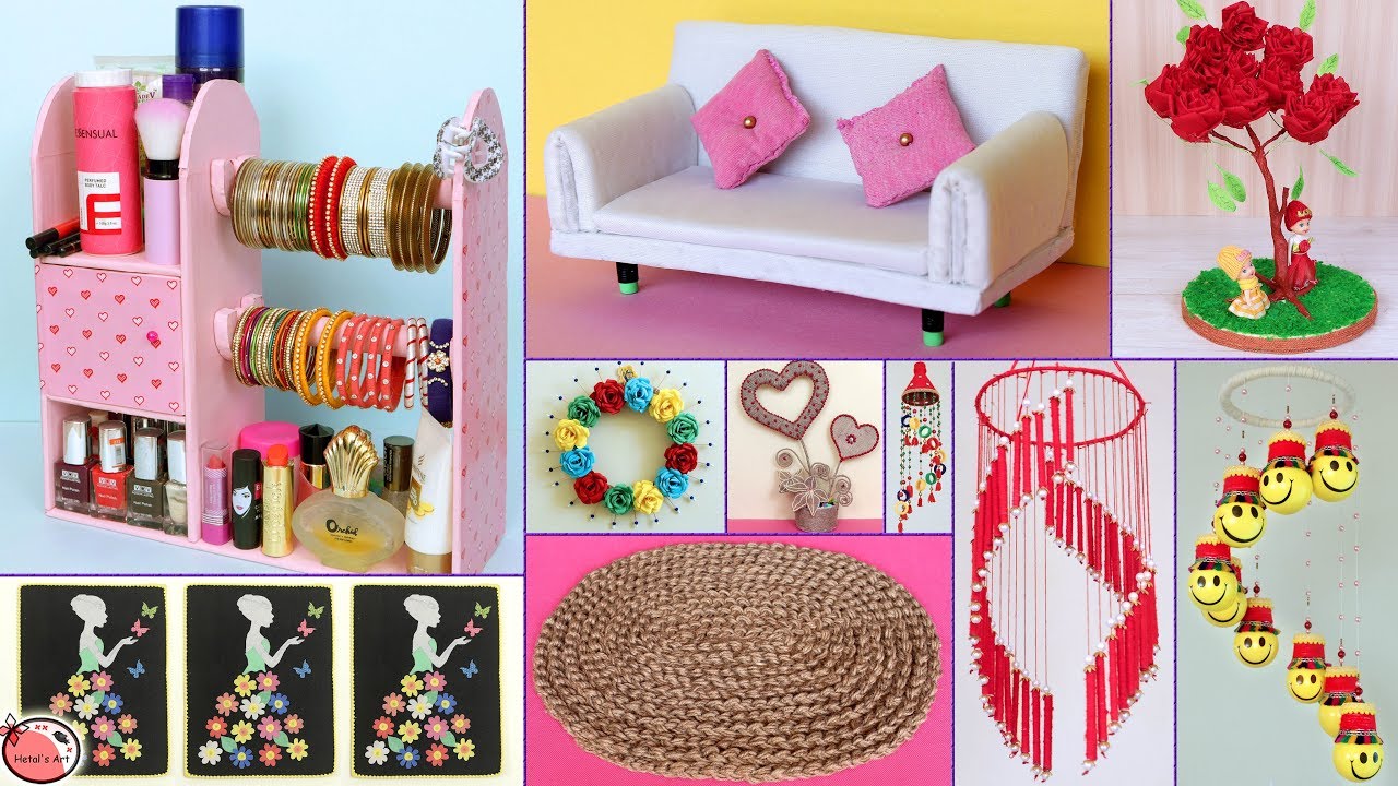 10 Best Out of Waste Idea !!! DIY ROOM DECOR & Organization Idea - DIY Projects