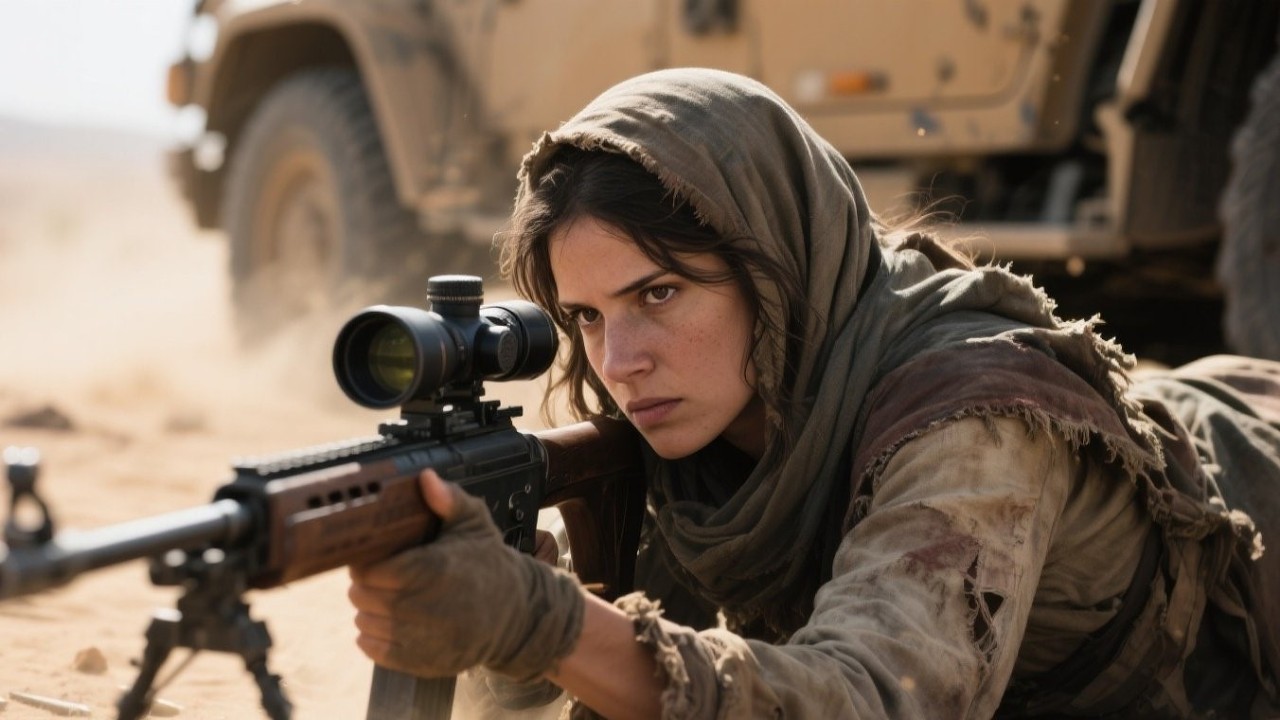 Masquerading as a Refugee, She Became the Deadly Sniper Who Saved the Convoy | Emotional Stories