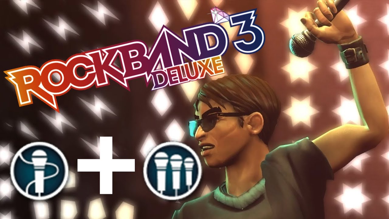 Rock Band 3 Deluxe - 4 Player Online Vocals
