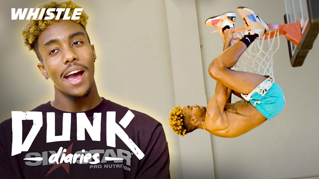 He Invented An INSANE New Dunk! 👀 | Elijah Bonds Dunk Session