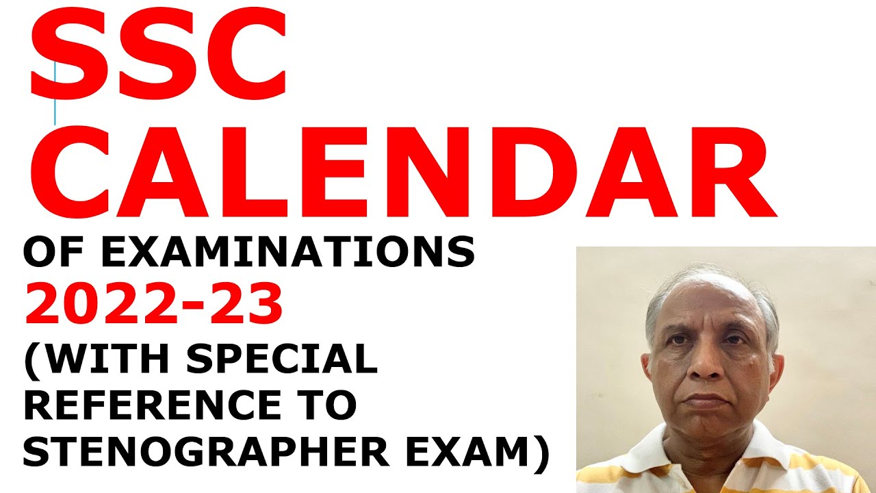 #SSCcalendarOfExaminations2022-23 #SSCstenographersExam2022 #SSCexamOfStenographers #SSCcalendar