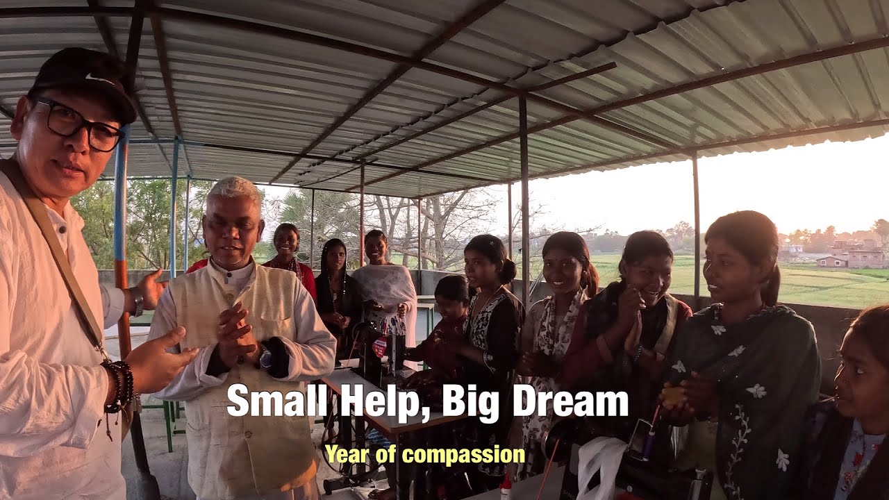 Donation for Bright Future ❤️ || Friends of compassion || Bodh Gaya || Tibetan YouTuber 