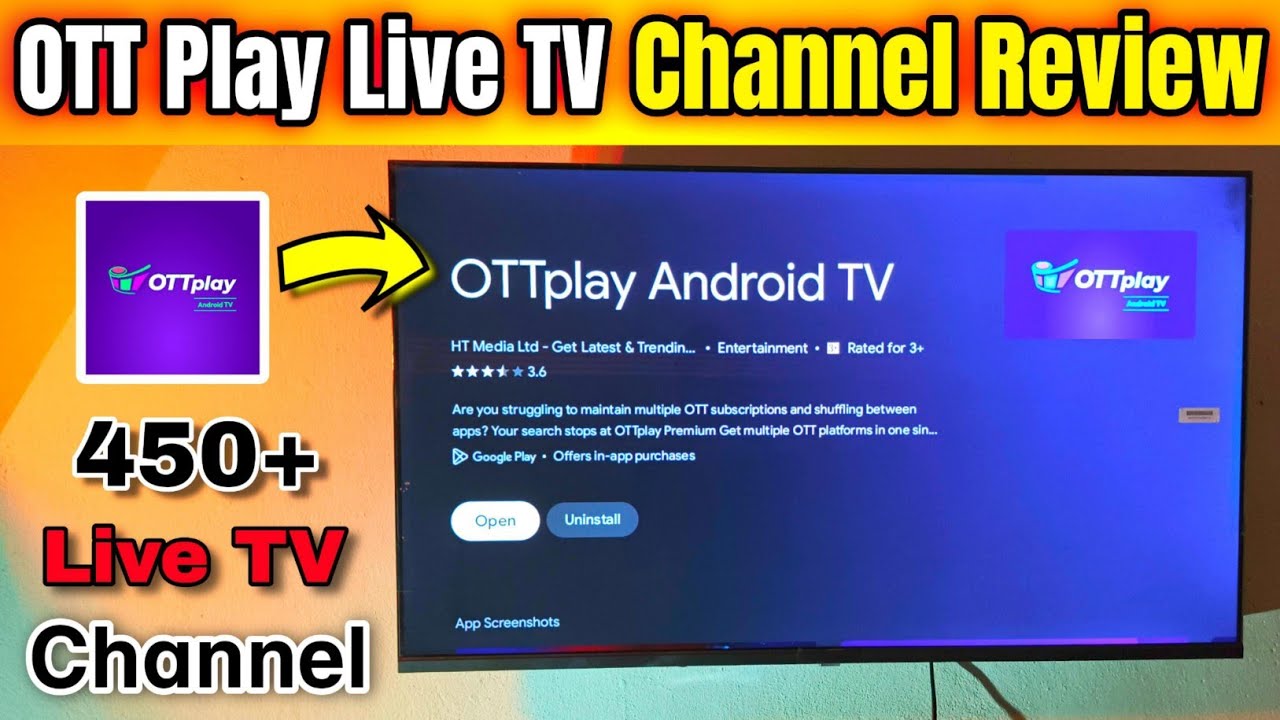 OTT Play App एक ही जगह सारे OTT प्लेटफॉर्म | OTT Play Live TV Channel Review | Best Live TV App 2025