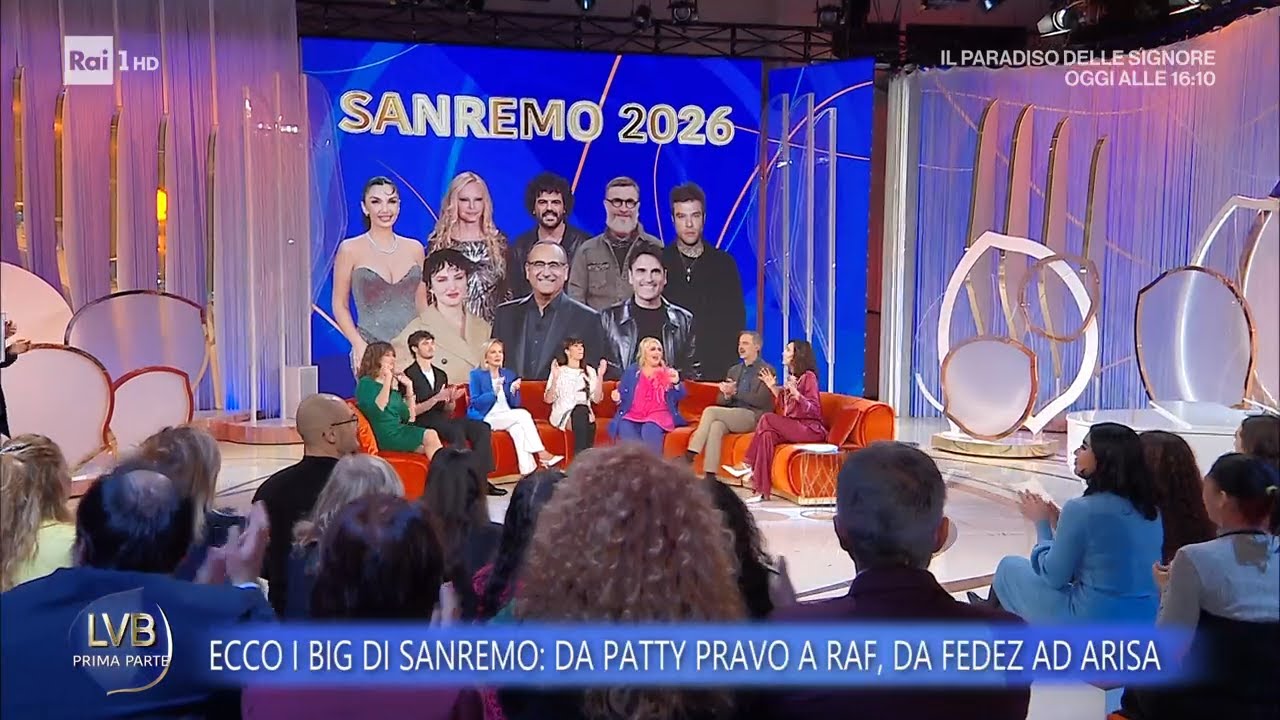 Sanremo 2026, svelati i 30 Big in gara: tutte le reazioni - La volata buona 01/12/2025