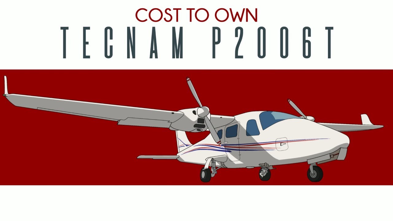 Tecnam P2006T — стоимость владения