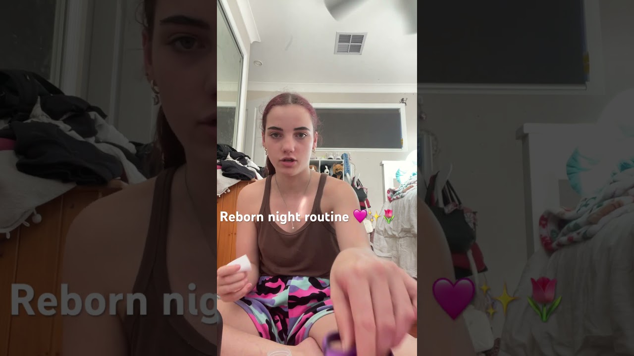 Reborn night routine #ytshorts #nightroutine