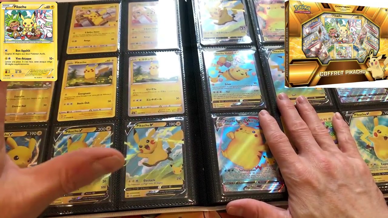 On parle cartes promo Pikachu encore un bon exemple le coffret noel 2016