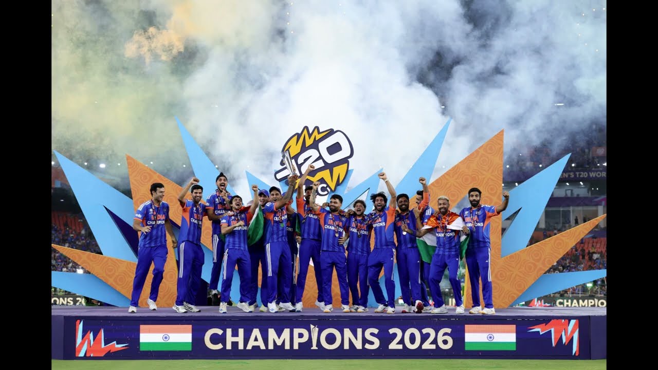 Congratulations team ind #indvsnz #iccworldcup2026 #trending #skbshots #gbbcricket 