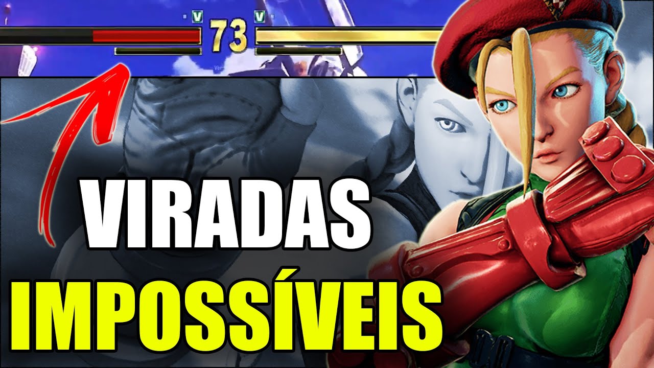 AS MAIORES VIRADAS DO STREET FIGHTER V (COMES E BEBES)