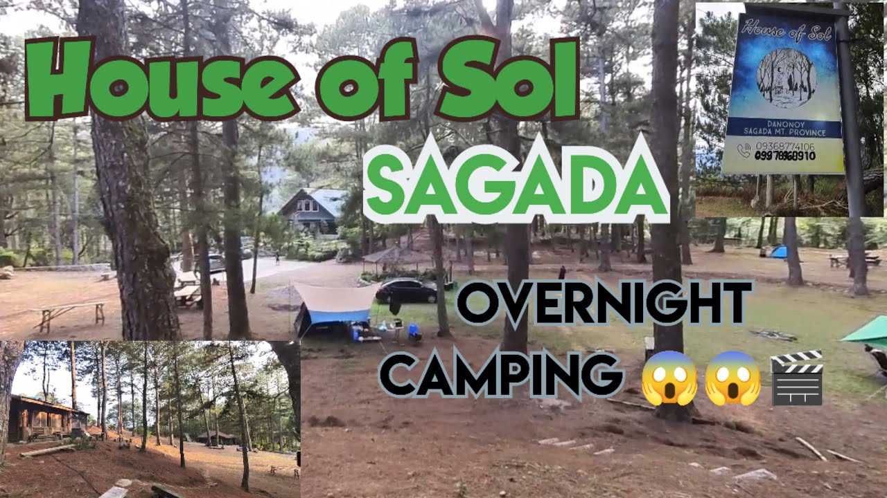 HOUSE OF SOL | Sagada overnight camping | car camping | DIY travel | complete tour camp ground