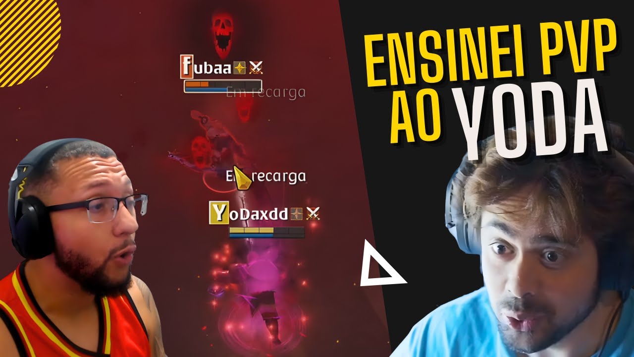 ENSINEI O YODA A JOGAR PVP NO ALBION🔥