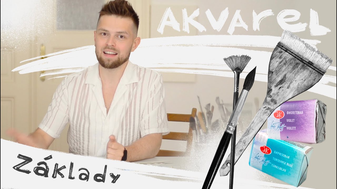 Jak naučit se malovat? Tutoriál - Akvarel pro začátečníky - Základy. Vše o akvarelu!