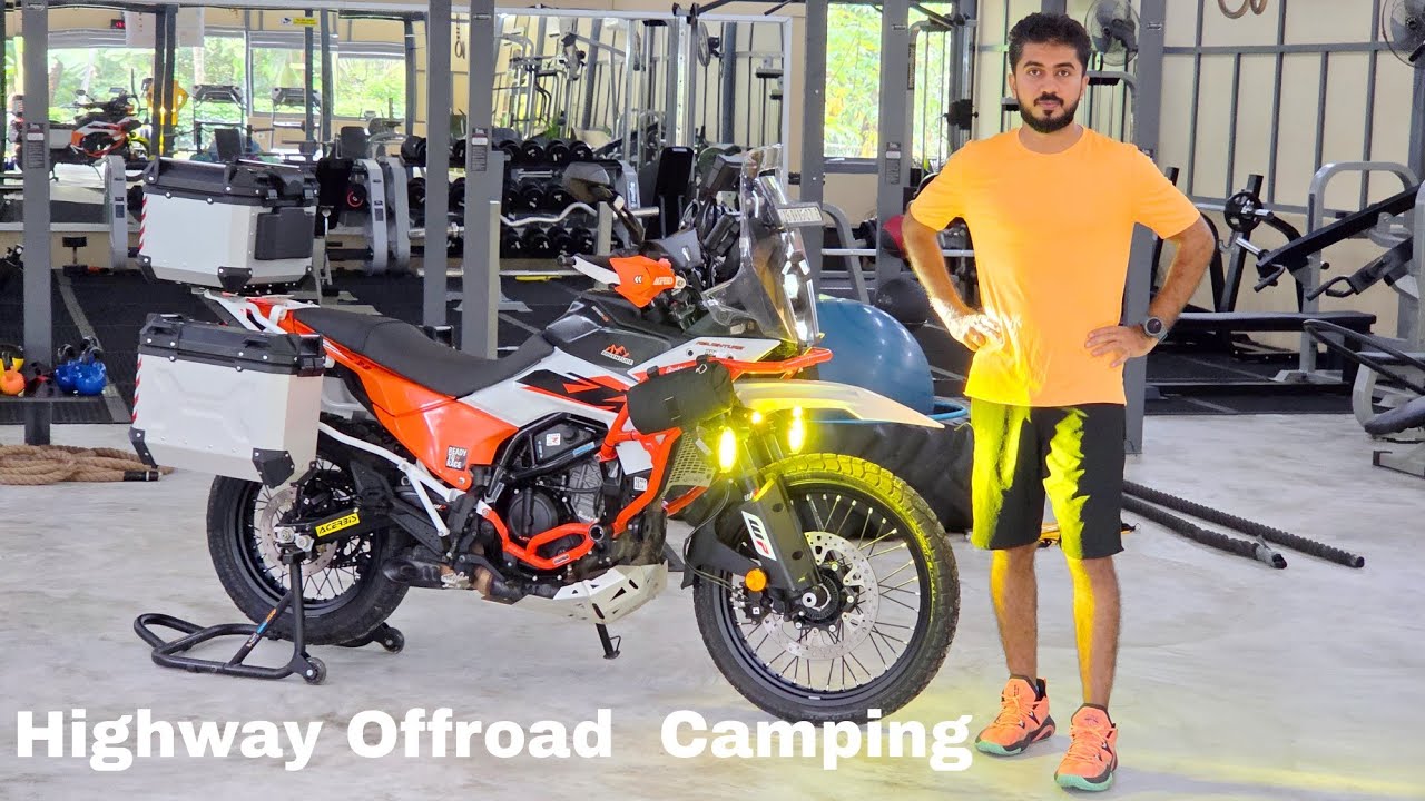 KTM 390 Adventure Build | Touring, Offroading & Camping Setup Explained 🛣️🏍️🌲