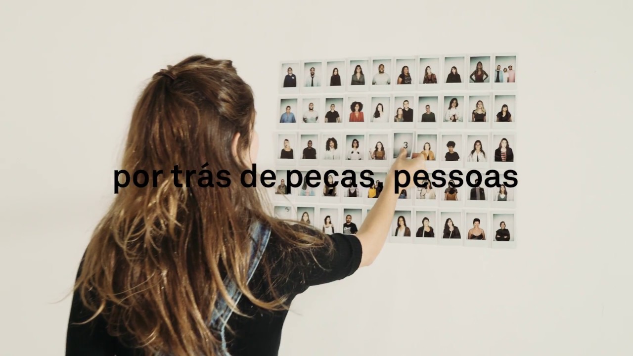 por trás de peças, pessoas #trespovoces