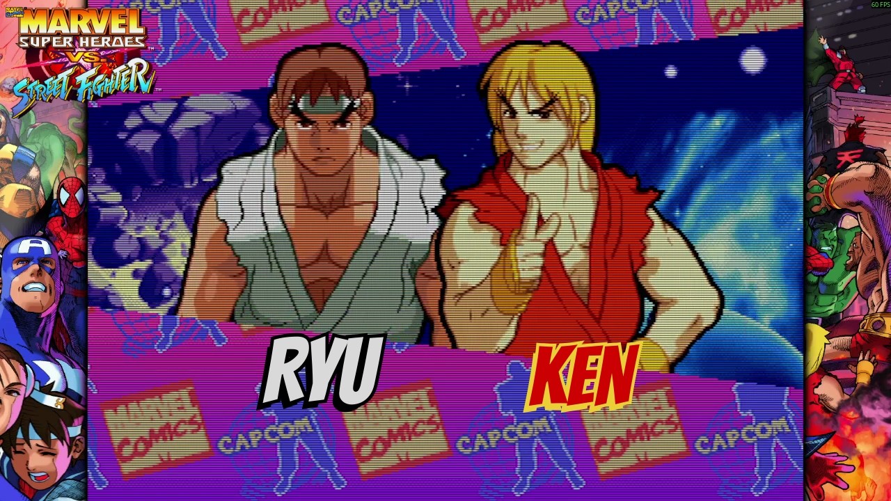[SteamOS] Marvel Super Heroes vs. Street Fighter: Ryu & Ken
