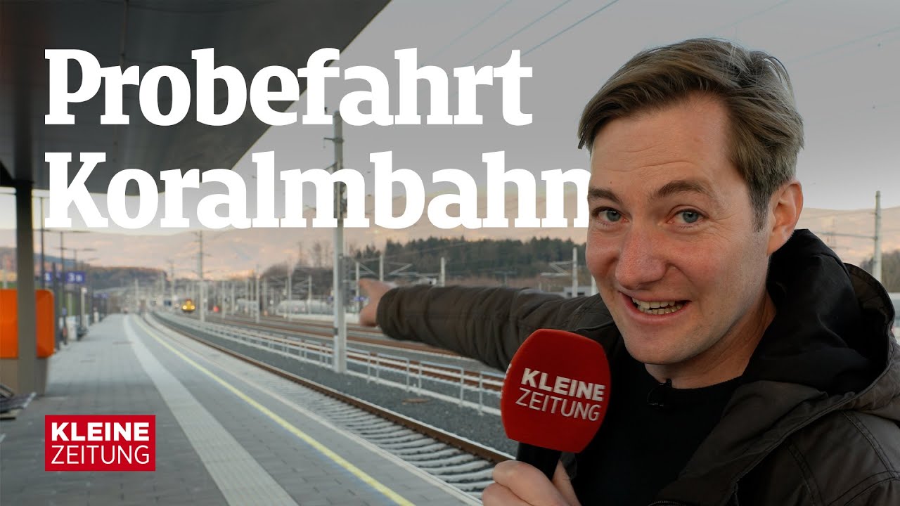 ,,Was auf der Koralmbahn noch fehlt, ist der Speisewagen