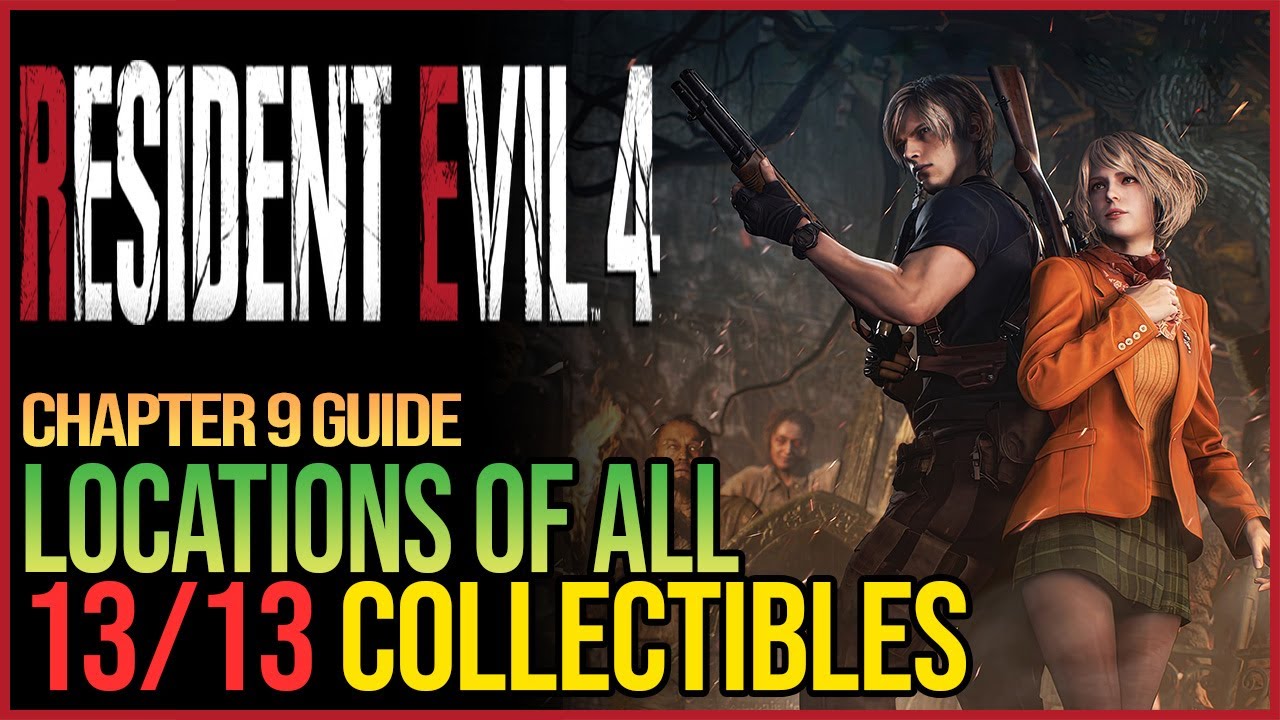 Resident Evil 4 Remake All Chapter 9 Collectibles
