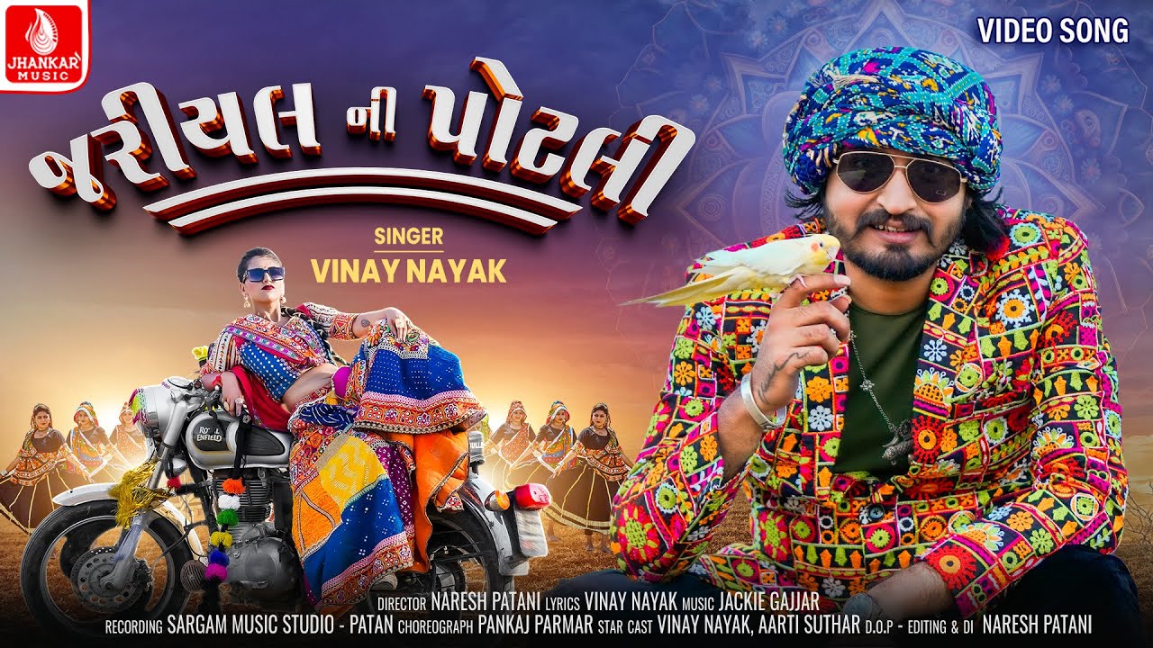 Vinay Nayak New Song | Jariyal Ni Potali | 4K Video Song | Gujarati New Song 2024 | Jhankar Music