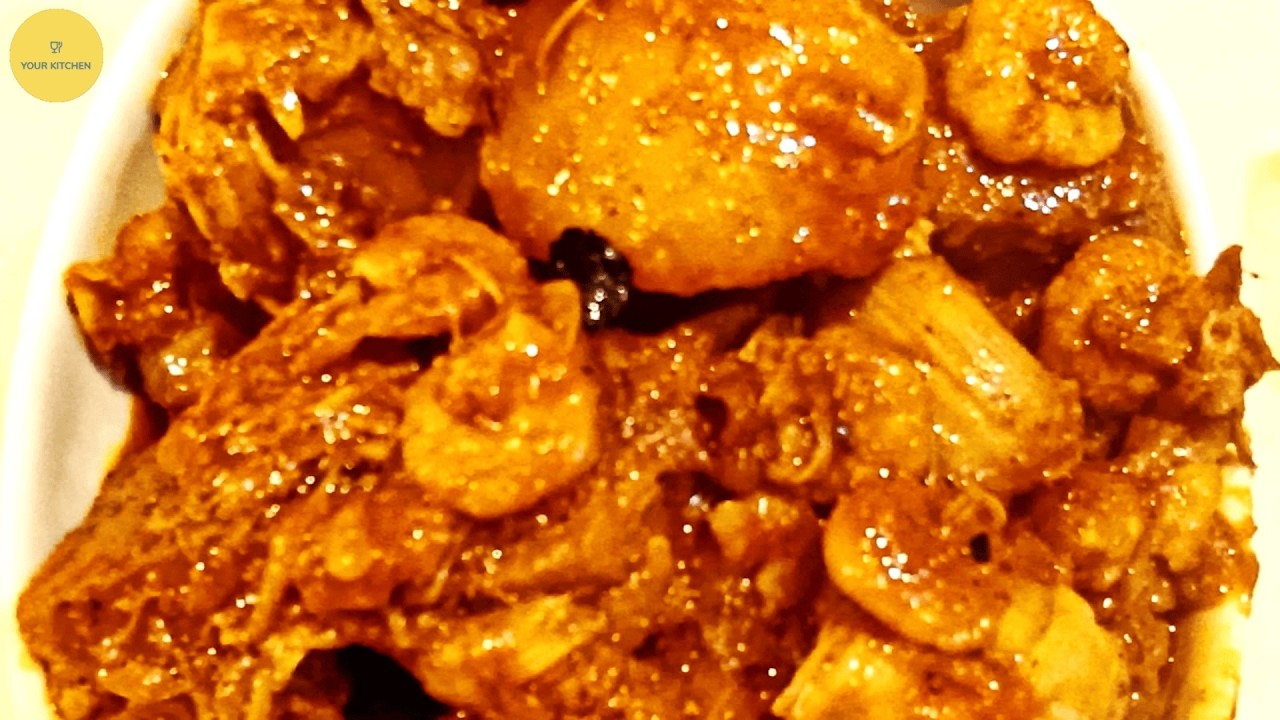 অনুষ্ঠান বাড়ির টেস্টি এঁচোড় চিংড়ি | Echor Chingri Recipe Bengali | Bangla Recipe