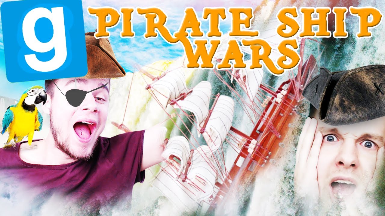 CZO TEN WODOSPAD! | Garry's mod (With: EKIPA) [#646] - Pirate Ship Wars [#4] /#Bladii #PL #Po polsku