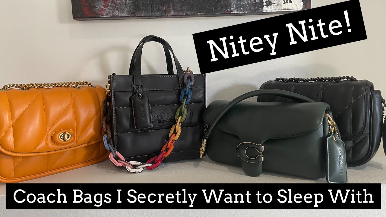Coach Bags (or any brand) That I Secretly Want to Sleep With Tag | Pillow Madison | Pillow Tabby |